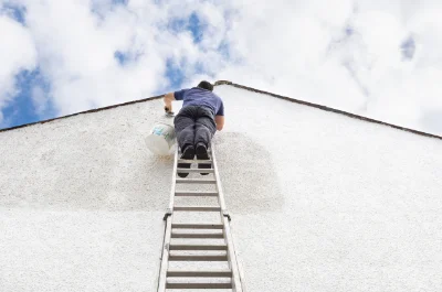 Peinture extérieure à Bibiche — façades et ravalement